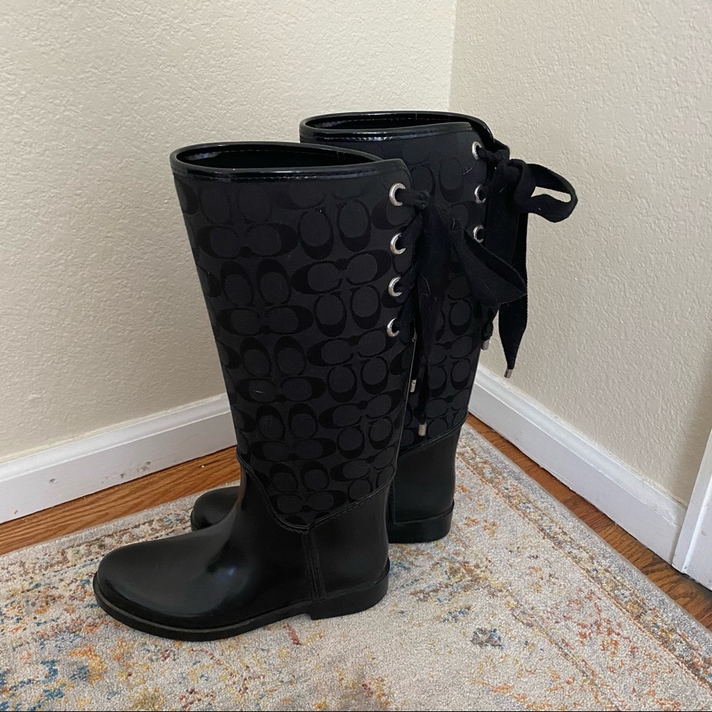 Coach Tristee Rain Boots
